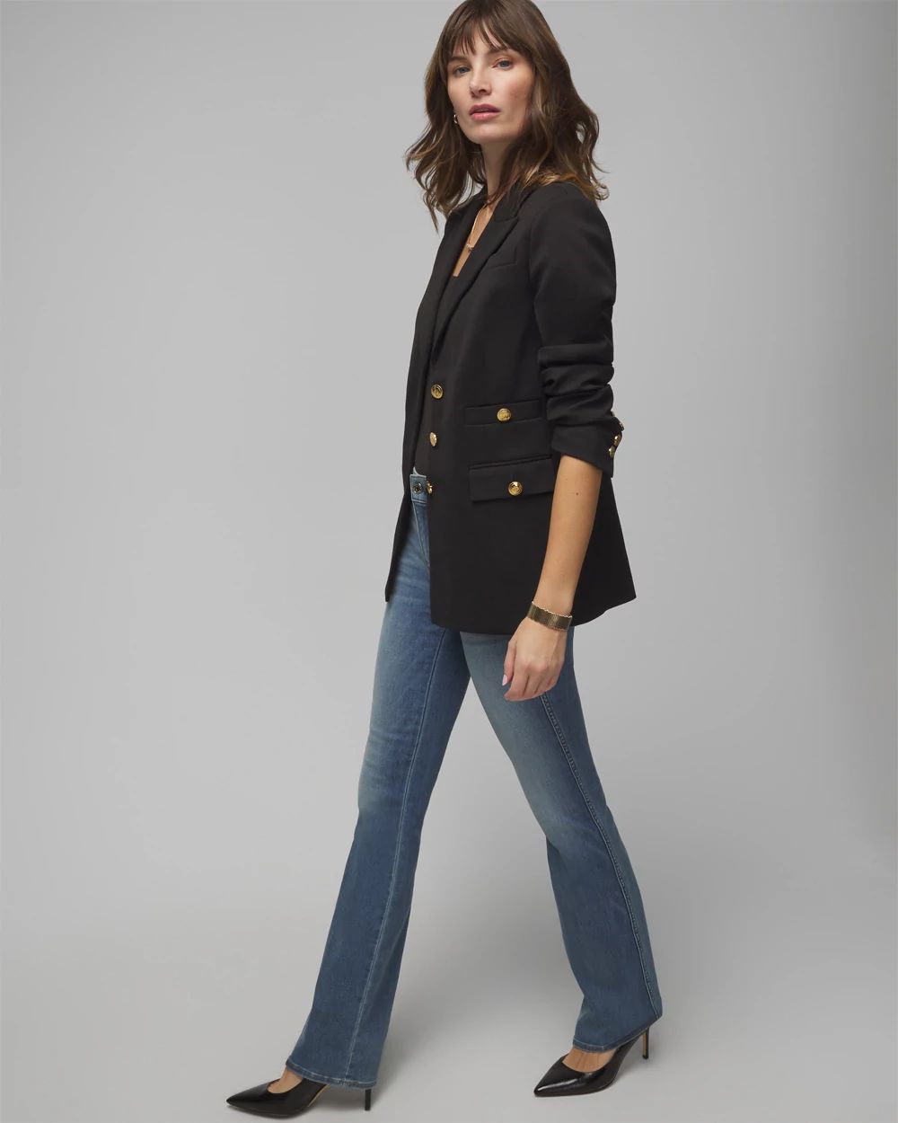 3 Button Fashion Blazer